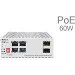 OR-OI3106P/60W/A1A, Промышленный управляемый L2 PoE-коммутатор 4x1000Base-T ...