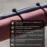 57-0251-5, Стяжка кабельная нейлоновая 250x4,8мм, черная (100 шт/уп)