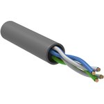 Кабель витая пара U/UTP 5e кат. 2 пары ITK LC1-C5E02-111-100 24AWG solid PVC ...