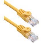 Патч-корд |ACD-LPU5E-5DY| Cat5e UTP 24AWG 4Pair, 7/0.18мм CCA Желтый, 0.5м, (741371)