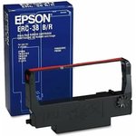 C43S015376, Риббон-картридж EPSON S015376 черный/красный для TM-U230