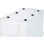 Контейнер HOME 80 литров с крышкой, прозрачный M-H80-00.07new