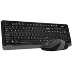 A4Tech FG1010 GREY, Клавиатура + мышь A4Tech Fstyler FG1010 клав:черный/серый ...