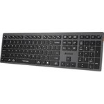 A4Tech FBX50C GREY, Клавиатура A4Tech Fstyler FBX50C черный USB беспроводная ...
