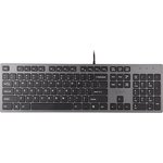 A4Tech KV-300H, Клавиатура A4Tech KV-300H серый/черный USB slim