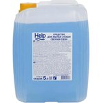 1-0342, Средство для стекол и зеркал HELP Свежий озон 5 л
