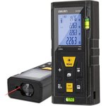 DELI Лазерный дальномер DL4168 ( Диапазон измерения 0, 05-40м, точность ± 3мм ...