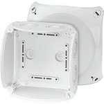 KF0600G, ENYCASE DK Series Grey Polycarbonate Junction Box, 130 x 130 x 77mm