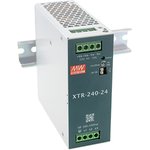 XTR-240-24, Блок питания, вход: 3-фазное 320-600В, выход: 24В, 10А, 240Вт