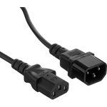 Кабель монитор-компьютер (UPS- уст-во) ExeGate Power EC-1,8P (С13- С14) ...