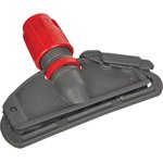 IM210-R, Держатель МОПа Кентукки 15см пластик т.серый/красный IM210