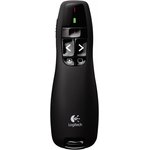 910-001356, Logitech Презентер R400, беспроводной со встроенной лазерной ...