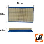 Фильтр воздушный для двигателя HONDA GXV140 / GCV160 17211-ZG9-M00 90-0647