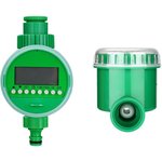 0650956, Таймер для полива электронный c ЖК-дисплеем DEKO DKIT03 с шаровым механизмом