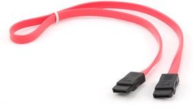 Фото 1/7 Кабель интерфейсный SATA Gembird CC-SATA-DATA-XL, Sata3 7pin / 7pin, медн.проводник, 1м, пакет