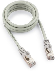 Фото 1/10 Патч-корд FTP Cablexpert PP6-1.5M, кат.6, 1.5м, литой, многожильный (серый)