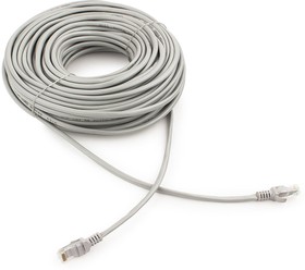 Фото 1/10 Патч-корд UTP Cablexpert PP12-30M, кат.5e, 30м, литой, многожильный (серый)