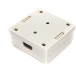 Розетка Cablexpert RJ-45 NA214, кат.5e внешняя, 2 порта, 110/Krone, пакет