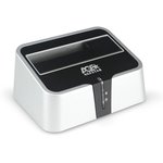Докстанция USB 3.0 для 2.5"/3.5" HDD/SSD AgeStar 3CBT2-6G (SILVER) ...