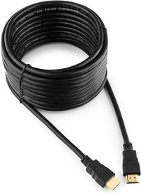 Фото 1/10 Кабель HDMI Cablexpert CC-HDMI4-7.5M, 19M/19M, v2.0, медь, позол.контакты, экран, 7.5м, черный, пакет