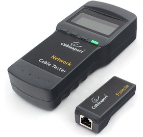 Фото 1/10 Тестер цифровой LAN Cablexpert NCT-3, для RG-45, RG-58, RJ-12,11