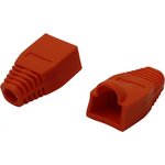 RJ-45 cap, 4 pieces, red