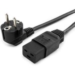 Кабель питания Cablexpert PC-186-C19, Schuko-С19, 3x1.5мм2, 16А, с заземлением ...