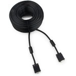 Кабель VGA Cablexpert CC-PPVGA-30M-B, 15M/15M, медь, тройной экран ...