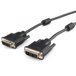 Кабель DVI-D single link Cablexpert CC-DVI-BK-6, 19M/19M, медь, тройной экран ...
