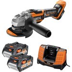 Угловая шлифмашина AEG Powertools BEWS18-125BLLI-502C (4935464417)