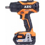 AEG бесщеточный аккумуляторный импульсный гайковерт BSS18C12ZBL LI-402C 4935459427