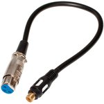 Переход XLR гнездо - RCA гнездо "позолоченные" контакты с кабелем 0.3м, Pro Legend