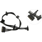 Разветвитель питания 1 SATA-M -  5 SATA-F 55см