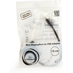 Конвертер miniDisplayPort -  VGA Cablexpert A-mDPM-VGAF-02, 20M/15F ...