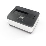 Докстанция 2,5"/3,5" SATAIII AgeStar 3UBT7 (SILVER) USB 3.0, пластик+алюминий ...