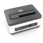 Докстанция 2,5"/3,5" SATAIII AgeStar 3UBT7 (SILVER) USB 3.0, пластик+алюминий ...