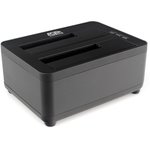 Докстанция 2x2,5"/3,5" SATAIII AgeStar 3UBT8 USB 3.0, пластик, черная