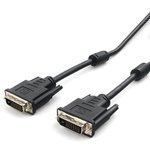 Кабель DVI-D dual link Cablexpert CC-DVI2L-BK-6, 25M/25M, Light, тройной экран ...