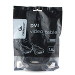 Кабель DVI-D dual link Cablexpert CC-DVI2L-BK-6, 25M/25M, Light, тройной экран ...
