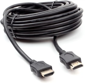Фото 1/9 Кабель HDMI Cablexpert CC-HDMI4L-10M, 19M/19M, v2.0, серия Light, позол.контакты, экран, 10м, черный, пакет