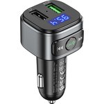 6931474762122, Автомобильное зарядное устройство с дисплеем Hoco 18Вт, QC3.0 ...