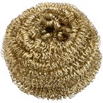 BR-SPONGE-20G, Металлическая губка-стружка для очистки жала паяльника , латунная, 20г