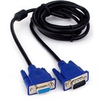 Кабель удлинительный VGA (M) - VGA (F), 1.8м, Cablexpert CC-PVGAX-1.8M