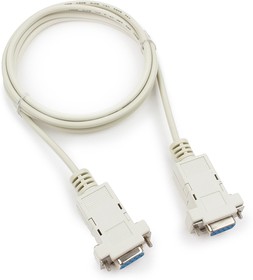 Фото 1/8 Кабель 0-модемный Cablexpert CC-134-6-N, 9F/9F, 1.8м, пакет