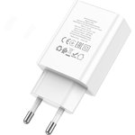 6931474769800, Зарядное устройство с дисплеем Hoco 18Вт, 3А, QC3.0/PD, 1хUSB ...