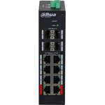 Коммутатор Dahua DH-HS4412-8ET-120 (L2) 8x100Мбит/с 4x1Гбит/с 4SFP 8PoE 120W ...