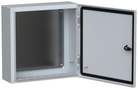 Фото 1/10 Корпус ЩМП-4.4.1-0 400х400х150 У2 IP54 метал. IEK YKM40-441-54