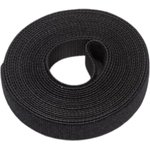 Лента липучка универсальная 15мм3м 1шт в рулоне черный (велкро) ТМ Nord Yada 909439