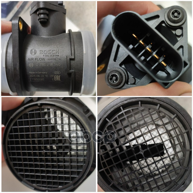 ︎^_^ 0 280 218 340, Датчик массового расхода воздуха, Bosch