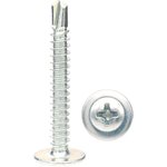 Саморез с прессшайбой сверло 4,2x32 100 шт P02368